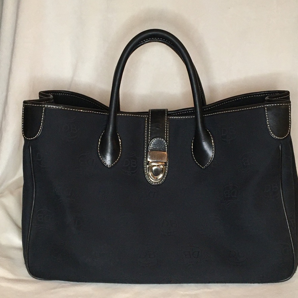 Dooney & Burke Black Shoulder Bag